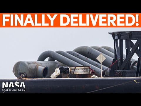 Water Deluge and GSE Equipment Delivered | SpaceX Boca Chica