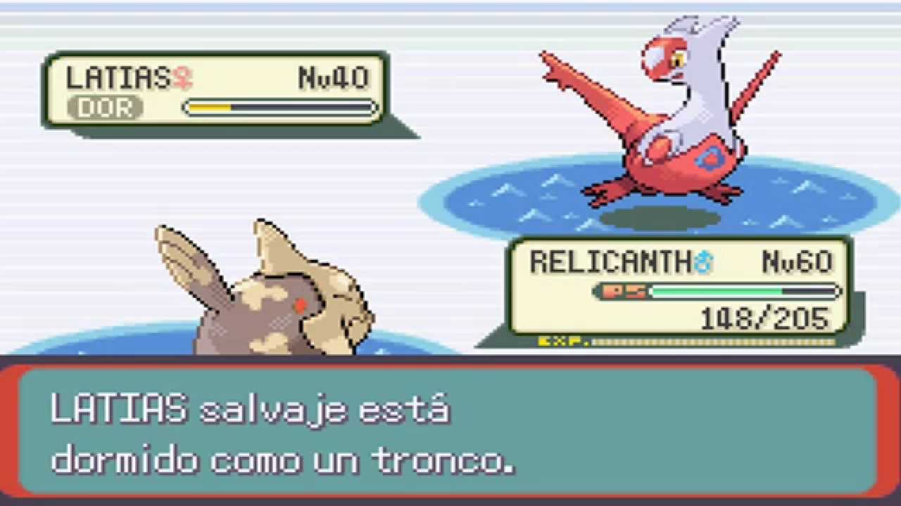 Pokémon Esmeralda parte 49 (atrapando a Latias sin master ball) YouTube Pokémon Esmeralda parte 49 (atrapando a Latias sin master ball) YouTube