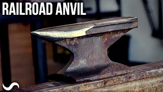 TURNING A RAILROAD TRACK INTO AN ANVIL!!!