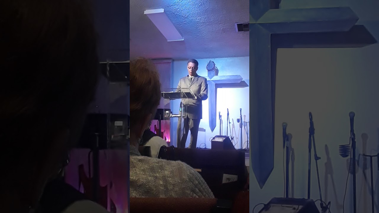 Sunday at Seminole Community Church.  The importance of the cross.