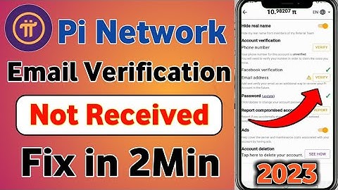 Pi Network Verification Email Not Received | How To Verify Email on Pi Network 2023