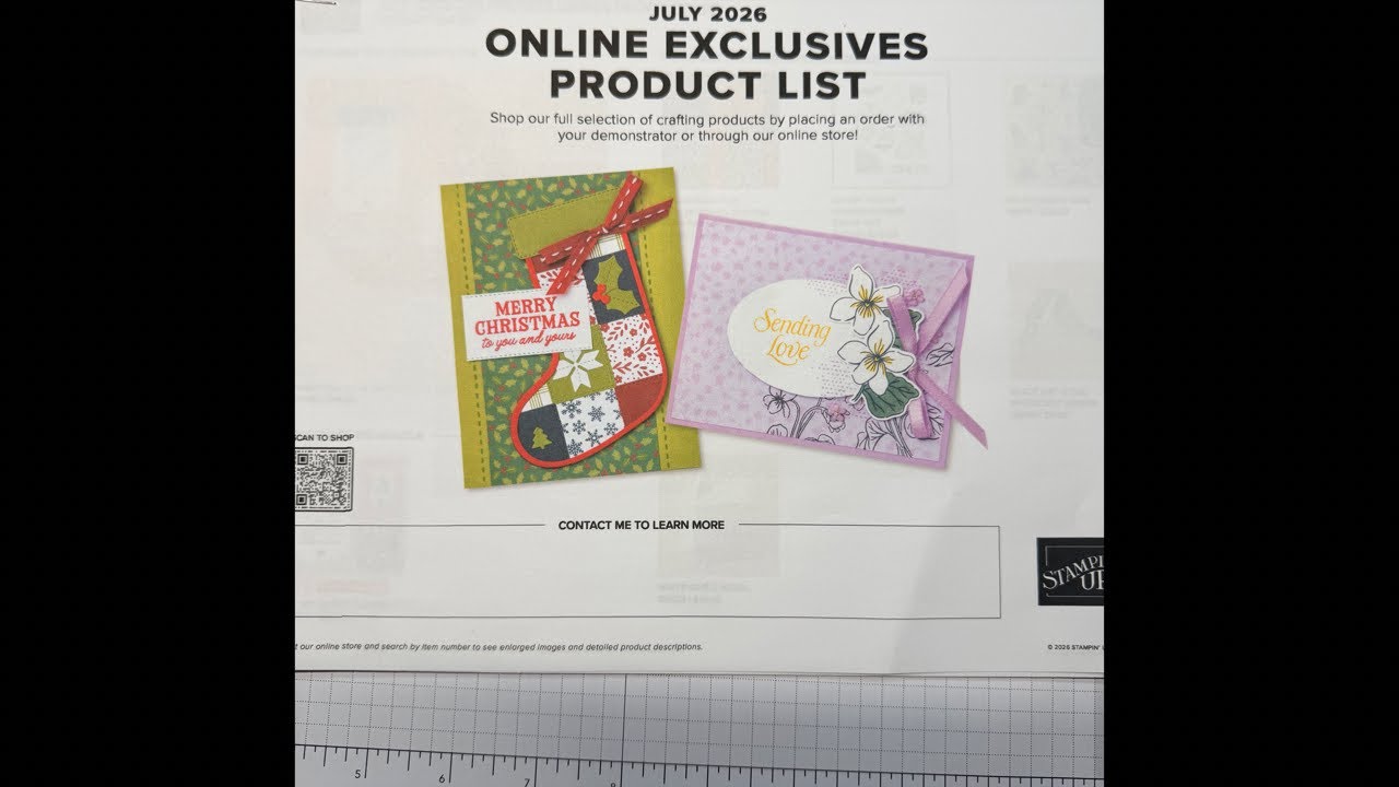 Stampin Up//July 2026 Online Exclusives//Pre-Order//Sneak Peek