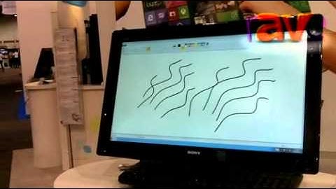 InfoComm 2012: NextWindow Demos its Desktop Touch 6S