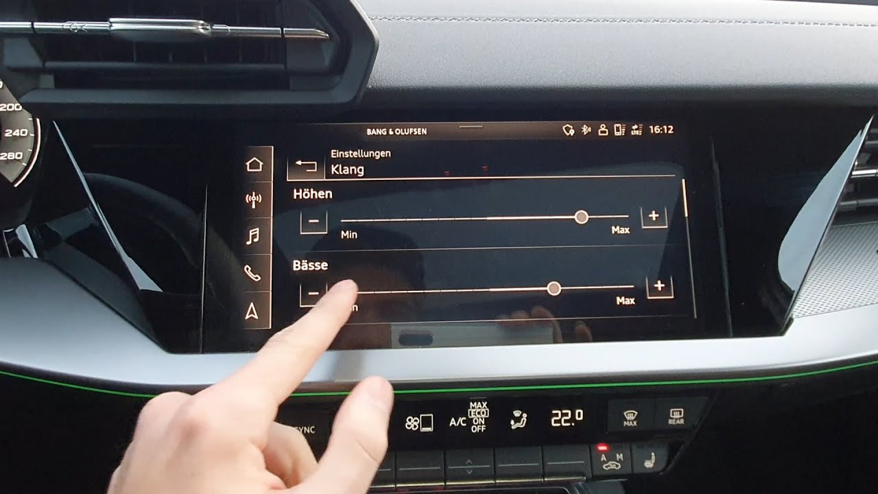 Audi A3 Audi Soundsystem Oder Bang & Olufsen 2021 Audi A3 Limousine - Bang & Olufsen Premium Soundsystem - YouTube