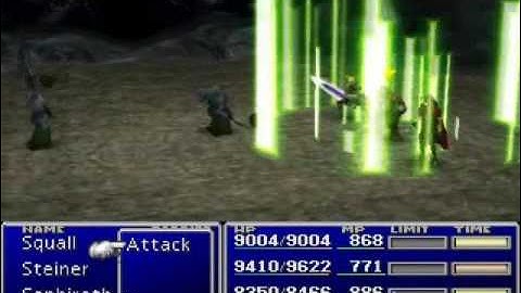 Final Fantasy VII - Rare Enemy Attacks
