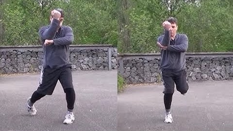 Simultaneous defense & attack in Kyokushin Part 1