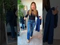 Halara dropped a straight leg low rise assymetric Jean and I’m obsessed!! #halarajeans #lowrisejeans