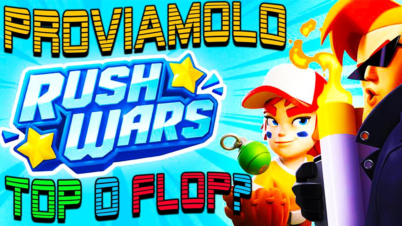 NUOVO GIOCO SUPERCELL! RUSH WARS GAMEPLAY ITA