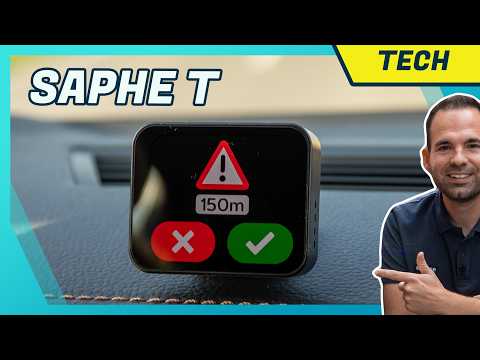 Saphe T im Test: Gefahrenwarner mit Touch-Display und neuen Funktionen