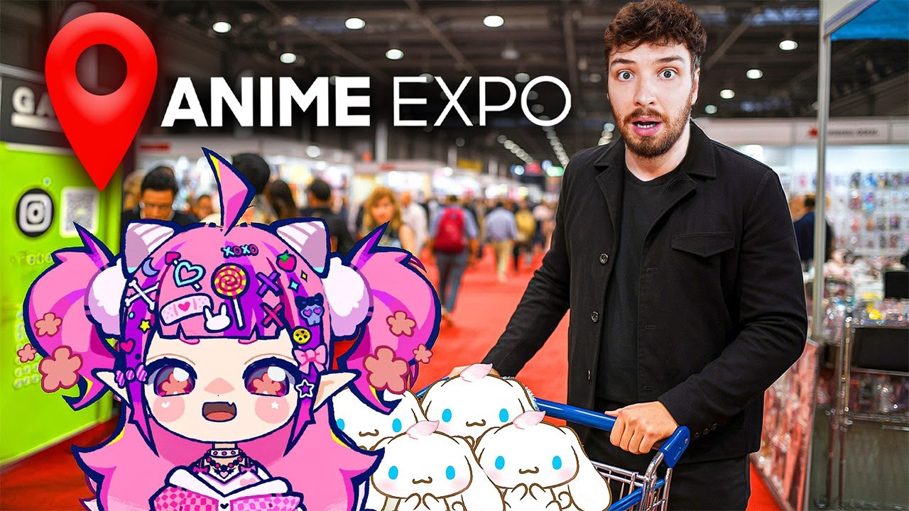 Connor Takes Me Shopping At Anime Expo!