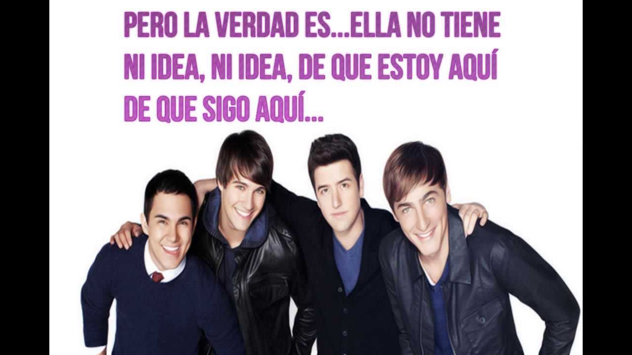 No Idea - Big Time Rush [Spanish Lyrics/Letra en Español] - YouTube
