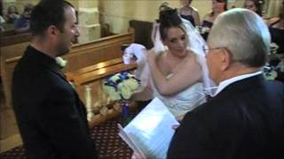 Dan and Suzanne's wedding - A thousand years Christina Perri - ( Part One )