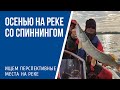 Осенью на реке со спиннингом. Ищем перспективные места