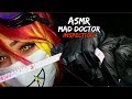 Asmr mad doctor inspection measuring pen light typing