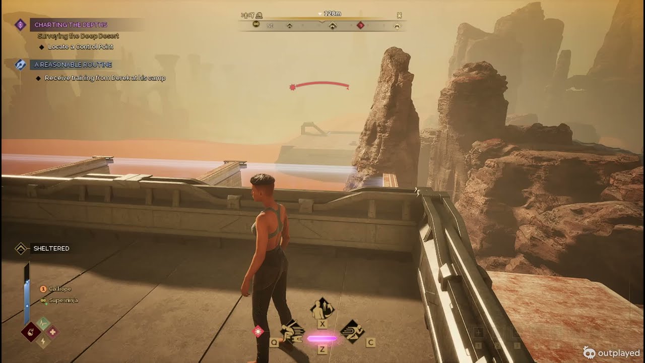 I tried riding the sandworm in Dune: Awakening