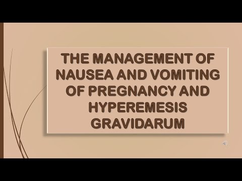 RCOG GUIDELINE The Management of Nausea and Vomiting of Pregnancy and Hyperemesis Gravidarum Part 1