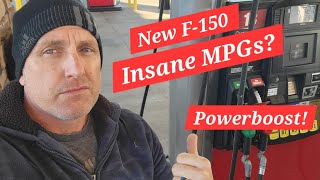 F-150 Powerboost road trip MPGS...New F-150 numbers are insane! Get it and get it now!