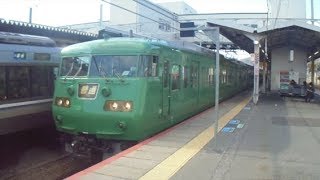 JR西日本湖西線117系電車　山科駅発車