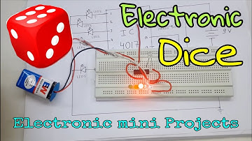 How To Make Electronic Dice, [ 100% Working ] (In Hindi)