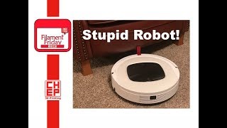 Robot Vacuum Problem Solved with 3D Printed Fix