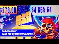 $1,000 BET!! ★ HI-LIMIT BIRTHDAY 'RUBY SLIPPERS'!! ★ 100 ...