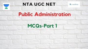 Public administration MCQs