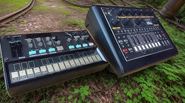 Volca FM vs. x0xb0x - bass jam with Tanzbär Lite