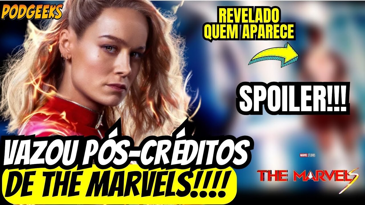 Spoilers: Cena pós-créditos de As Marvels vaza na internet e traz conexão  com o multiverso