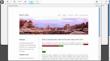 content management system - version management in concrete5