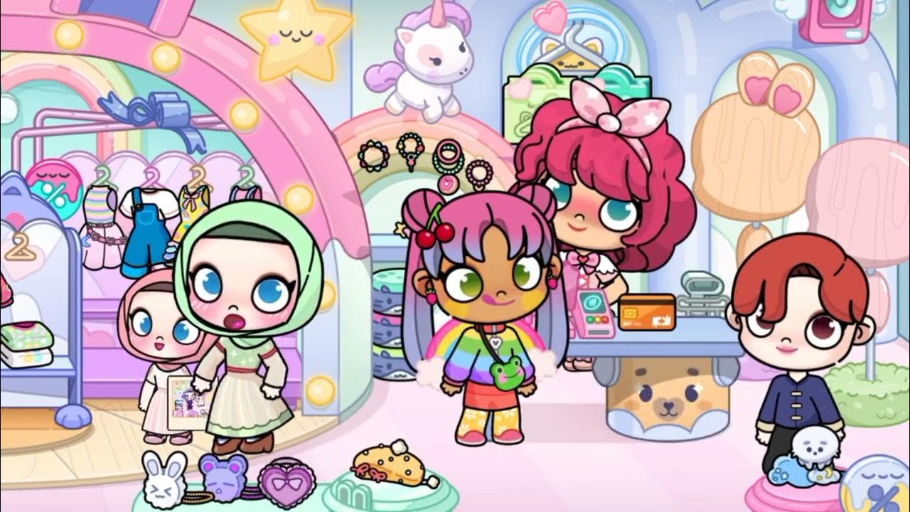 Game pazu avatar world feea dan hana beli baju baru conhe a a emo o