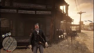 Red Dead Redemption 2 antagonizing people to see how they react + robbing Herbert