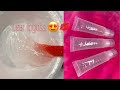 How to make clear lipgloss 💋🤍