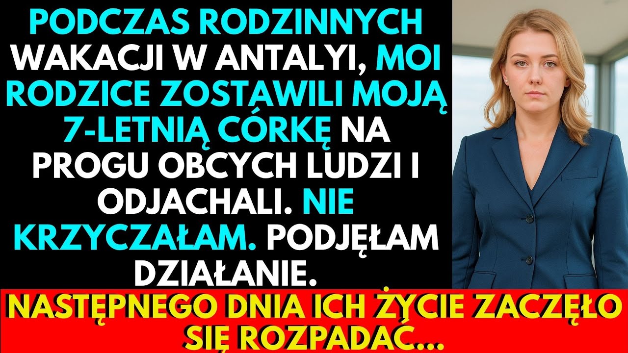 Telefon nieznany numer. Prawie nie odebrałam. Głos po drugiej stronie łamaną polszczyzną: „Czy pani Anna? Jest tu mała dziewczynka. Płacze. Pokazała mi pani numer i błagała, żebym zadzwoniła"....