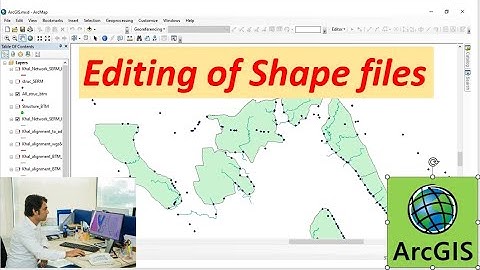 Shape file editing in ArcGIS part 01