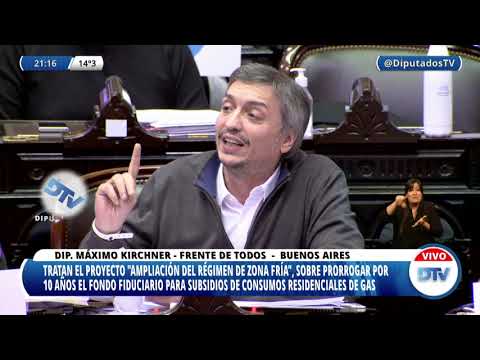 Diputado Kirchner, Máximo - Sesión 10-06-2021 - PL