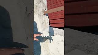 забор на даче декоративная штукатурка мастер Серёга Ремесленник Брест#сказочнаямастерскаяколесникова