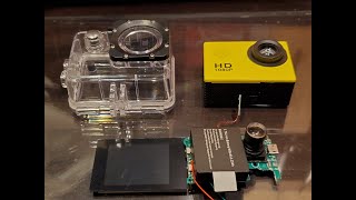 激安アクションカメラ　SPORTS Cam GoProもどき　HD1080p　スポーツカム　買ってみた。Something like a GoPro