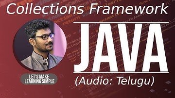 Java Collections Framework in Telugu | జావా (Java in Telugu)