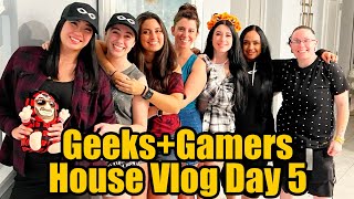 Geeks+Gamers Orlando Vlog Day 5 | FRIDAY NIGHT TIGHTS & Streams!