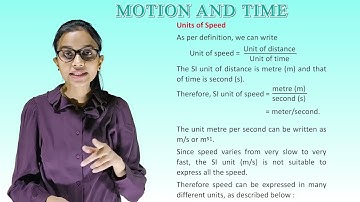 Motion and Time II  CH-12 OF CLASS 7 II ESSENTIAL SCIENCE IRISH
