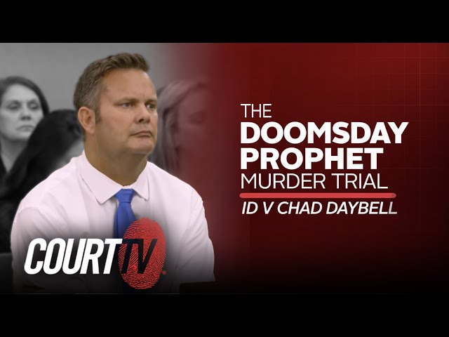 LIVE: ID v. Chad Daybell Day 20 - Doomsday Prophet Murder Trial | COURT TV class=