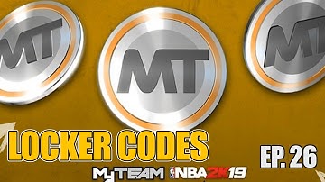LOCKER CODES | DRIP PULLS | 10K MYTEAM TOKENS | FREE PACKS KEYS INFO | NBA 2K19 | Ep. 26