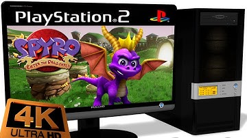 PCSX2 1.5.0 PS2 Emulator - Spyro: Enter the Dragonfly (2002). Ingame 4K 60FPS. Dx11 #1