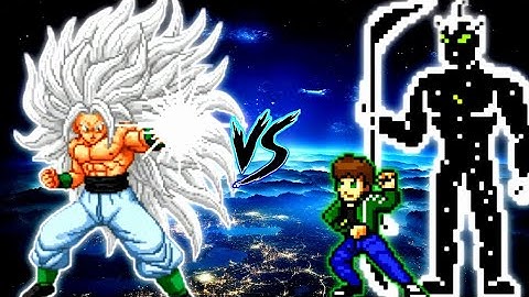 Goku SSJ Infinity Ultra Instinct V3 OP VS Ben 10 Ultimate Alien V3 OP (all form) in Jump Force Mugen