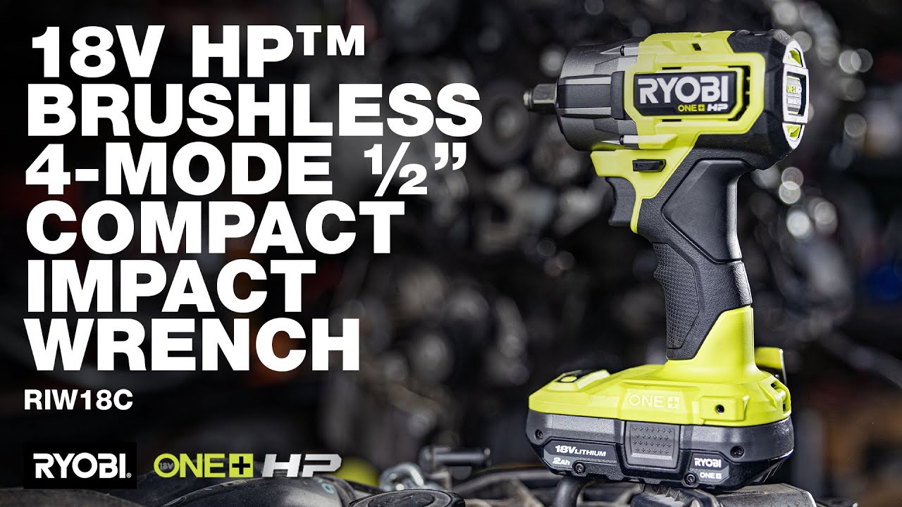 18V ONE+ HP Brushless 1/4 Impact Driver - RYOBI Tools