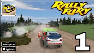 RALLY FURY - EXTREME RACING First Gameplay Walkthrough Part 1 ( ios, Android)  screenshot 3