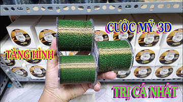 120K Hàng Về Cước 3D Tàng Hình Berkley Trilene Trị Cá Nhát