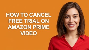 How To Cancel Free Trial On Amazon Prime Video - AshleyHowTo
