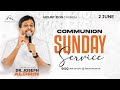 Mount Zion Church | Sunday 1st Service | 02.06.2024 | Dr. Joseph Aldrin (LIVE)