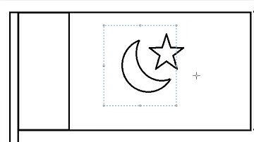 Pakistan Flag on Microsoft Paint